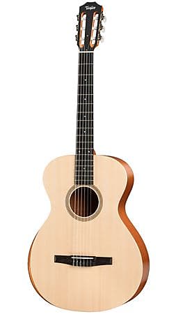 Taylor A12eN Grand Concert Nylon Acoustic Electric Guitar with Gigbag image 1