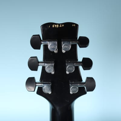 2001 PRS Santana III 10 Top Electric Guitar with Hard Case Charcoal Burst image 17