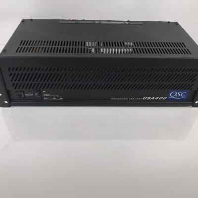 良品】QSC USA400 真空管パワーアンプ 良品】QSC USA400 真空管パワー