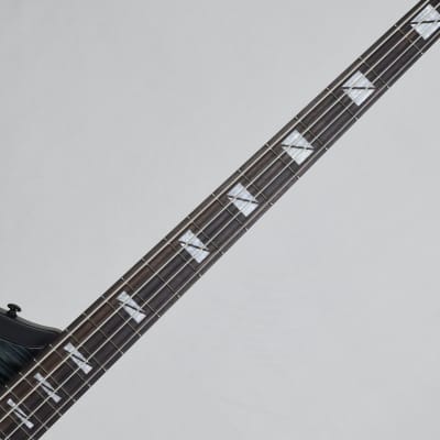 ESP LTD John Campbell JC-4FM Signature Electric Bass See Thru Black Satin Sides image 3