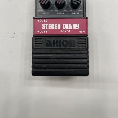 Arion SAD-3 Stereo Delay Analog Echo Vintage Guitar Effect Pedal image 1