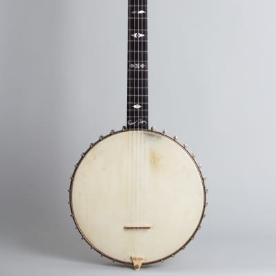A. C. Fairbanks  Professional 5 String Banjo,  c. 1891, ser. #943, black hard shell case. for sale