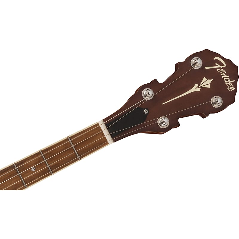 Fender PB-180E Banjo, Walnut Fingerboard, Natural, Gig Bag | Reverb