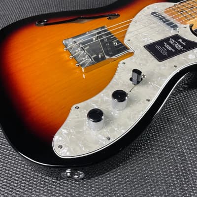 Fender Vintera II '60s Telecaster Thinline, Maple Fingerboard- 3-Color Sunburst (MX23045297) image 3