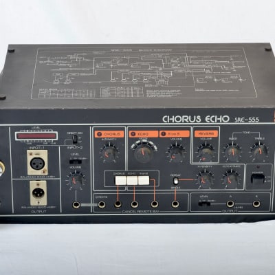 Roland SRE-555 Chorus Echo 1970s - Black for sale