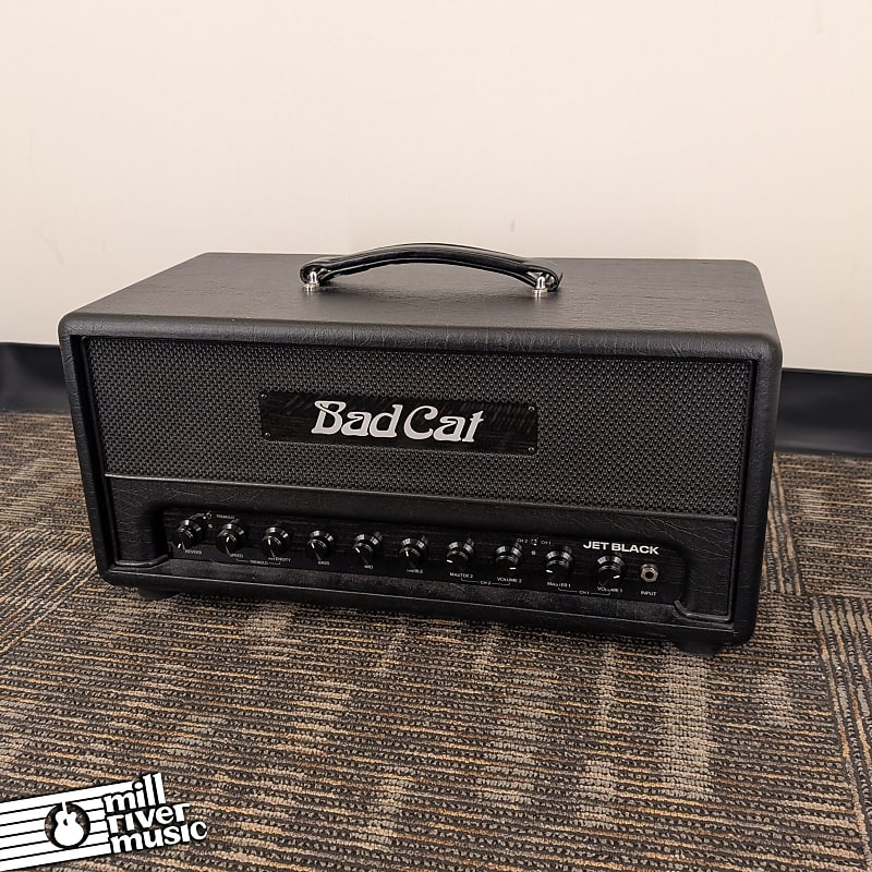 Bad Cat Jet Black 2-Channel 38-Watt Guitar Head Used