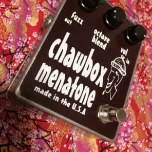 Menatone Chawbox (Original) Octave Fuzz 2000 Brown image 5