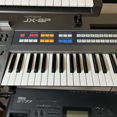 Roland JX-8P 61-Key Polyphonic Synthesizer 1984 - 1986 - Black