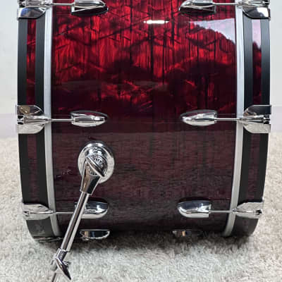 Gretsch 24/12/14/16/5.5x14" Brooklyn Drum Set - Red Oyster Pearl image 7