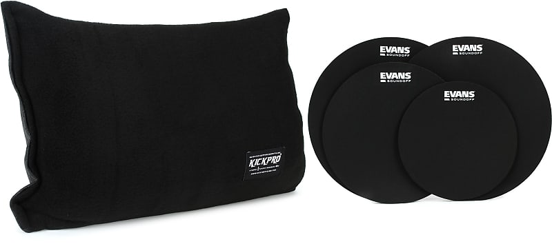 KICKPRO Kick Drum Pillow - Weighted Bundle with Evans dB Zero | Reverb