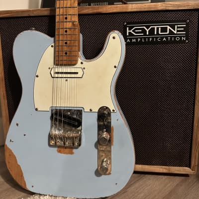 Big River/Fender Telecaster** Daphne Blue Nitro Relic