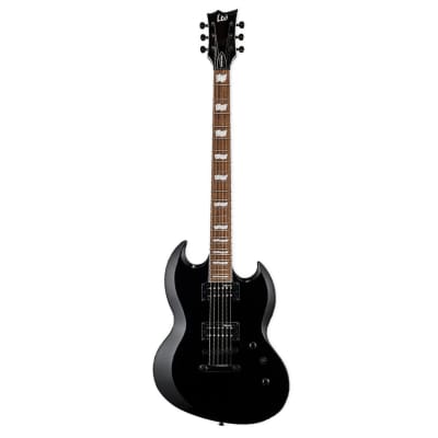 ESP LTD VIPER-201B Baritone Guitar - Black image 2