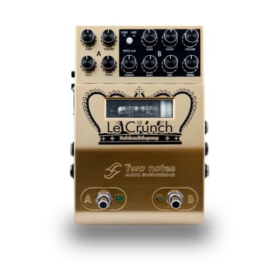 Two Notes | Le Crunch | 2-Channel Classic British Crunch Tube Preamp Pedal (A-Stock) image 5