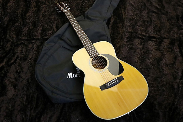 Vintage 1975 made MORRIS F-15 Acoustic Guitar IIDA factory