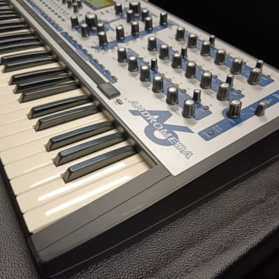 Alesis A6 Andromeda 61-Key Polyphonic Analog Synthesizer 2000s - Black/Silver image 3