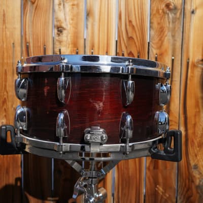 Gretsch USA Custom Series - Chestnut Burst Lqr. / Stop Sign Badge / 6.5 x 14" Maple Shell Snare Drum image 2