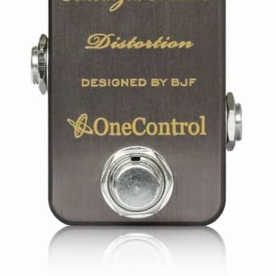 Reverb.com listing, price, conditions, and images for one-control-anodized-brown-distortion