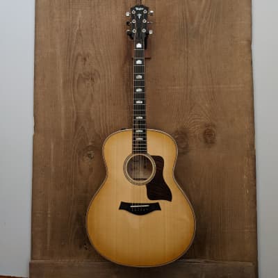 Taylor 618e Grand Orchestra Acoustic Electric Guitar Antique Blonde image 2
