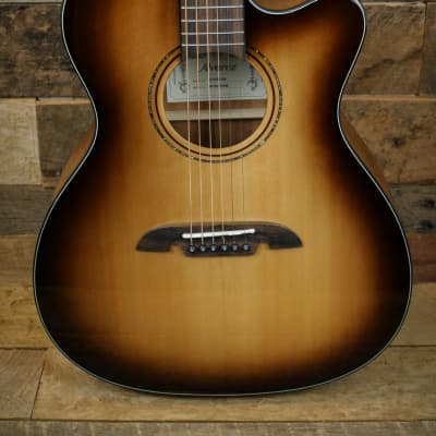 Alvarez AF60CESHB Acoustic Electric Guitar - Shadow Burst image 3