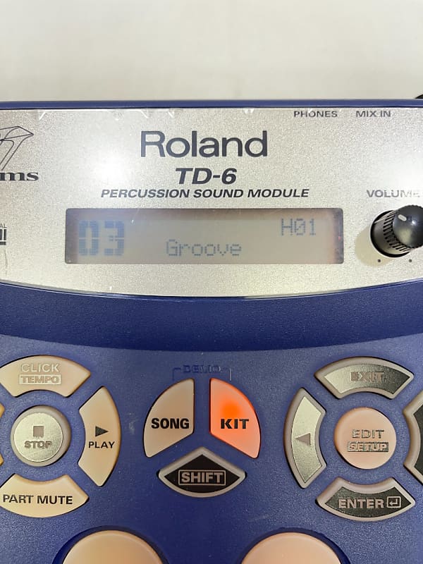 Roland TD-6 V-Drum Percussion Sound Module | Reverb