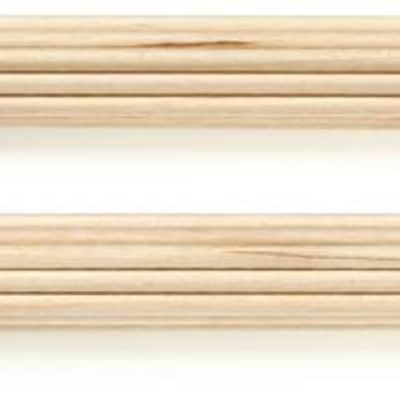 Vater Hickory Drumsticks 4-pack - Los Angeles 5A - Wood Tip  Bundle with Promark Hot Rods Drumsticks image 2