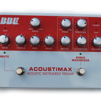 BBE Acoustimax Sonic Maximizer Acoustic  Instrument Preamp Pedal for sale