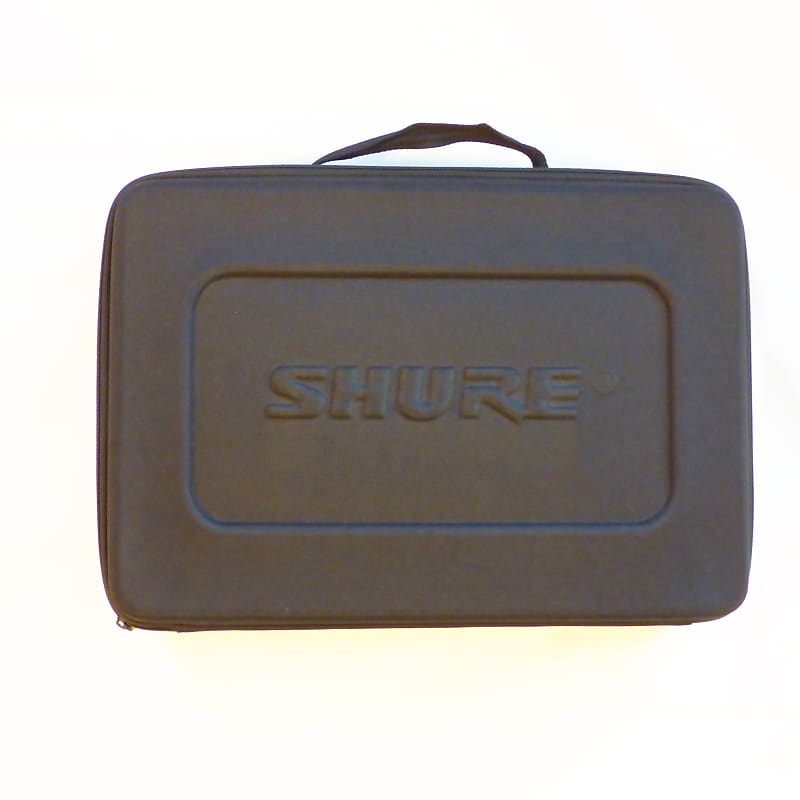 Shure Padded Microphone Carrying Case Holds SM57, Beta 52A Reverb