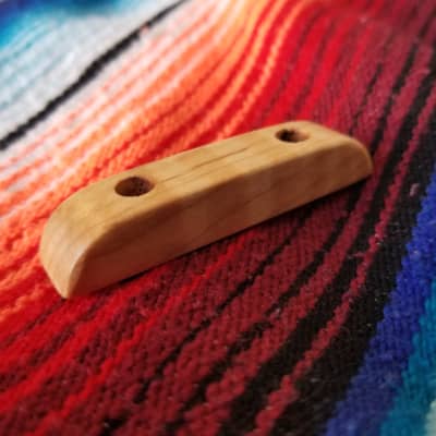 Handmade Wood Thumb Rest [Figured Maple] image 2