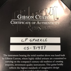 2008 Gibson Custom Shop Les Paul Sparkle. Rare！Holiday Sale！ image 10