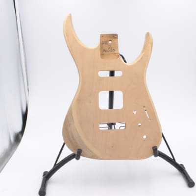 NOS Alvarez Dana Unfinished Electric Guitar Body Project, factory left-over for sale