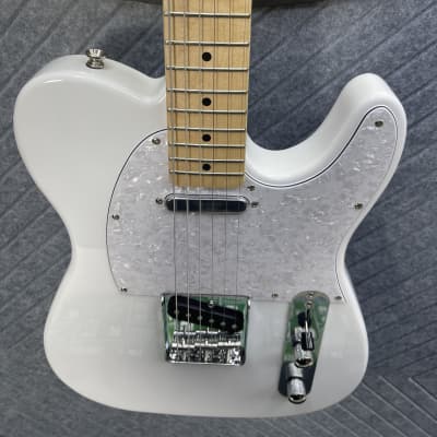 Harley Benton TE-30 BE White SkunkWerx In USA FretWerx Fret Polish and Setup image 5