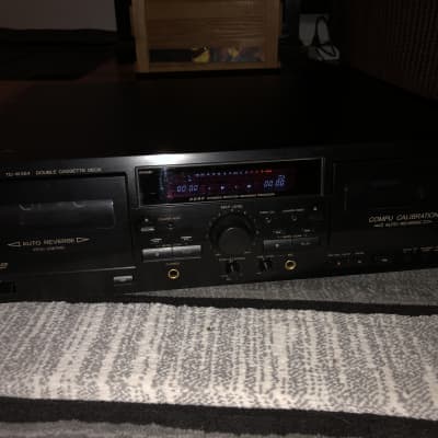 JVC TD-W354 Double Cassette Deck 1990’s Black image 2