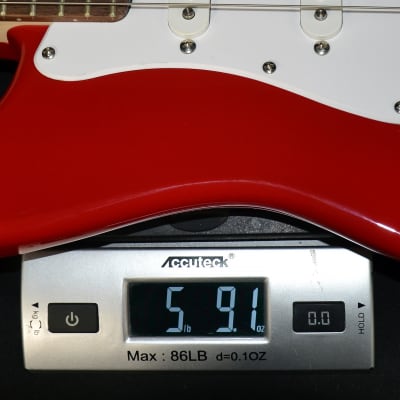 Squier Mini Strat Electric Guitar Dakota Red with Laurel Fingerboard (ICSE20005707) image 10