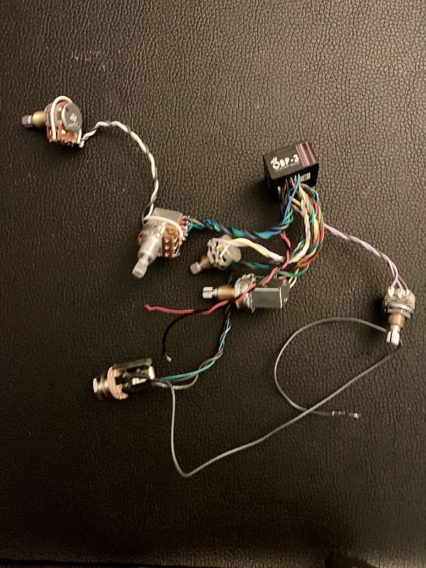 Aguilar OBP-3 Onboard Bass Preamp 3-band Push/Pull Kit 2010s - Black image 1