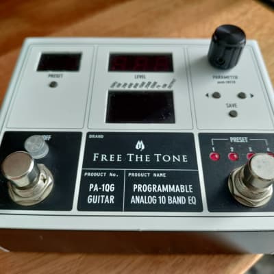 Free The Tone PA10QG Programmable 10-Band Analog Guitar EQ
