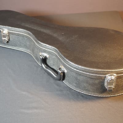 Glarry F-Style Mandolin hard shell case - Black leather image 1