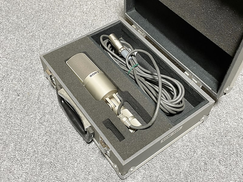 Sony ECM-56P Vintage Microphone w/Hard case