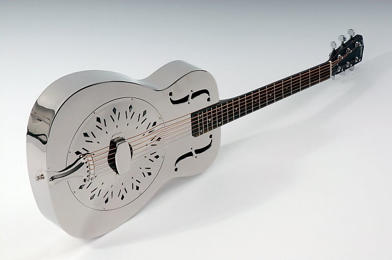 Steel popular Guitar, Akustik-Gitarre Johnson JM-998 Resonator