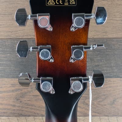 Ibanez AEG7 Acoustic Electric Guitar Right Handed 6 String-VSH : Transparent Vintage Sunburst High Gloss image 8
