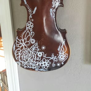 First National Violins Student Violin Hand Painted image 4