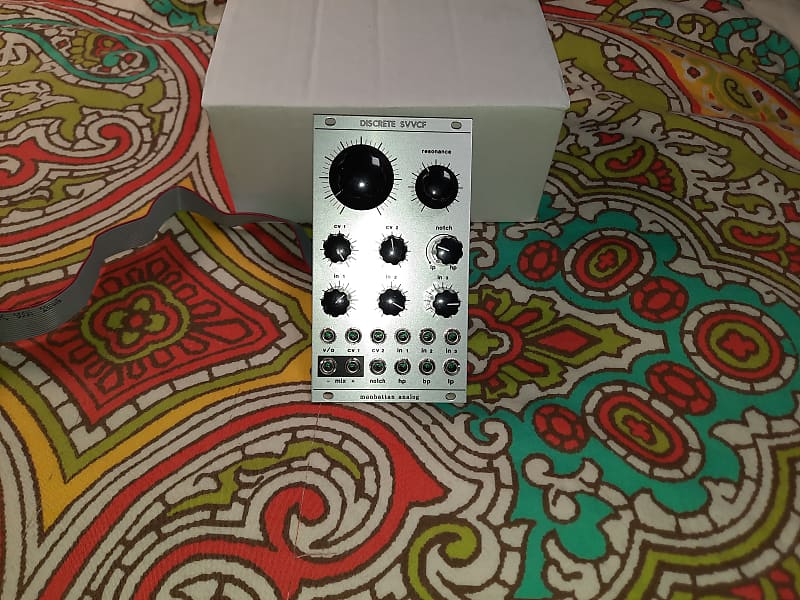 Manhattan Analog Discrete SSVCF Multi-Mode Filter - (14hp) image 1
