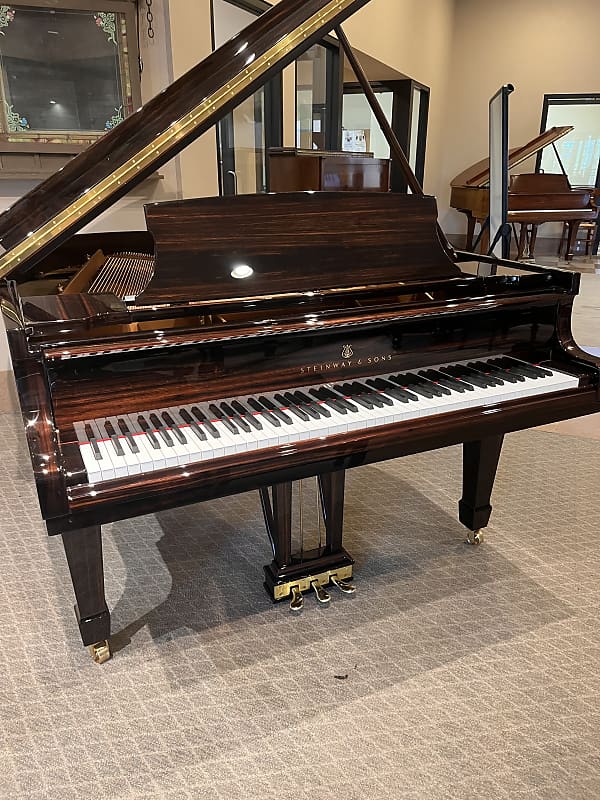 Steinway&Sons O - Macassar Ebony | Reverb Estonia