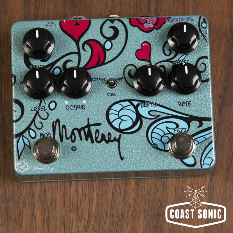 Keeley Monterey Rotary Fuzz Vibe Effects Pedal | Reverb