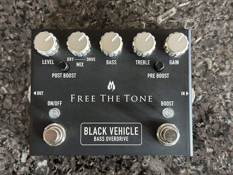 Free The Tone Black Vehicle Bass Overdrive | Reverb