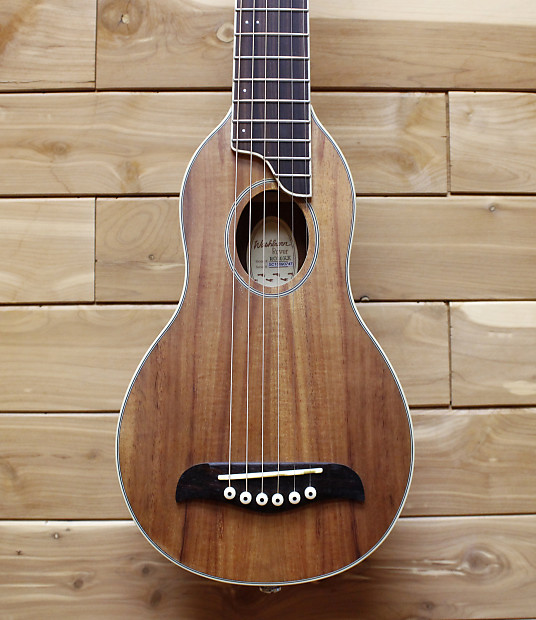 Washburn Limited Edition RoverSteel String Travel Guitar Koa Top RO10KK Reverb Deutschland