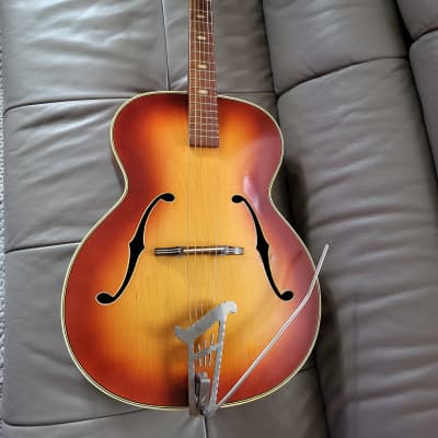 Alte Gitarre Guitar Musima  Archtop  1950s Made in Germany image 4
