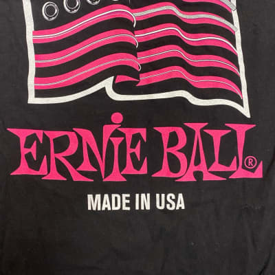 Ernie Ball Ernie Ball Made in the USA T-Shirt Medium Black Black for sale