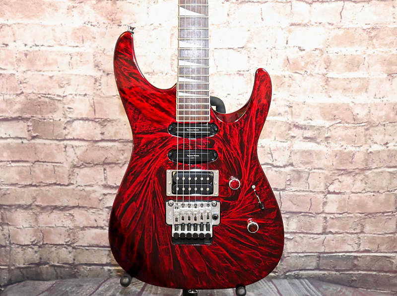 Jackson DK2 Made in Japan - Crimson Swirl | Reverb