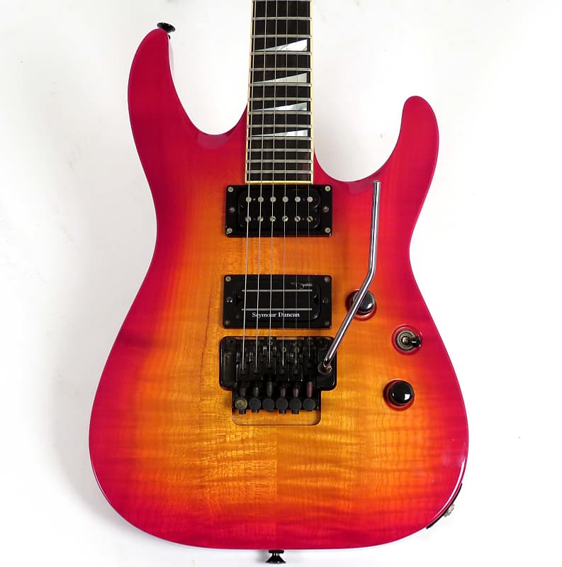 1991 Jackson Soloist Archtop Pro Tremolo - Cherry Sunburst - | Reverb