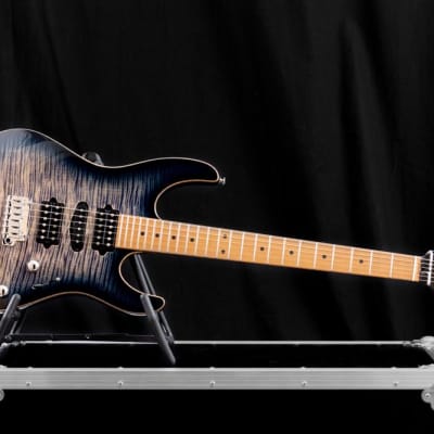 Suhr Modern Plus, Faded Trans Whale Blue Burst, Roasted Maple HSH image 22